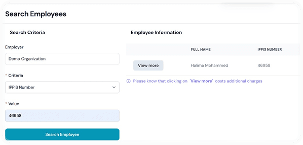 Employment Verification